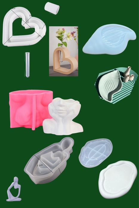 Молды для гипса и свечей. Готовый бизнес.