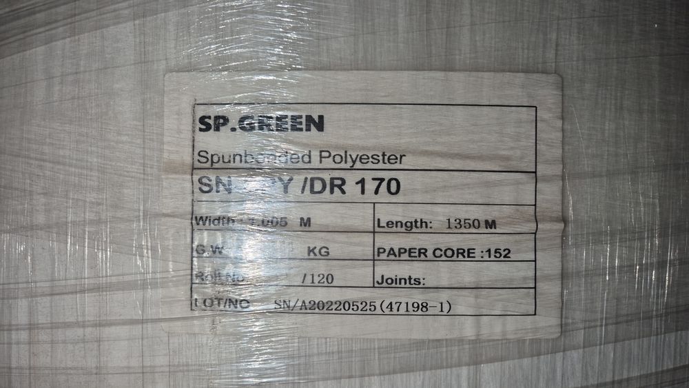 Vand geotextil material netesut
