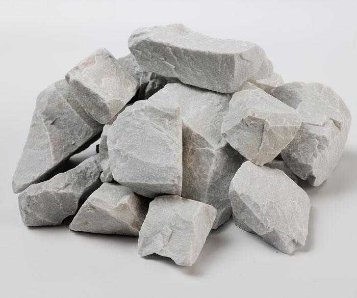 Белый и бежевый камень для габионов. Премиум декор для вашего участка!