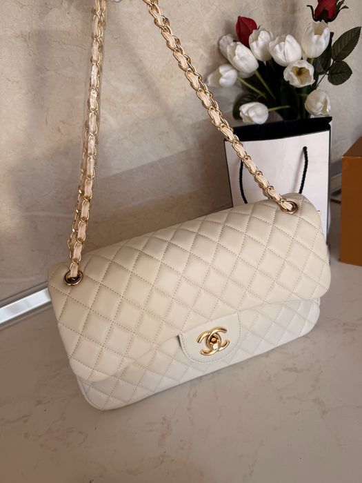 Дамска чанта Chanel Classic голям размер