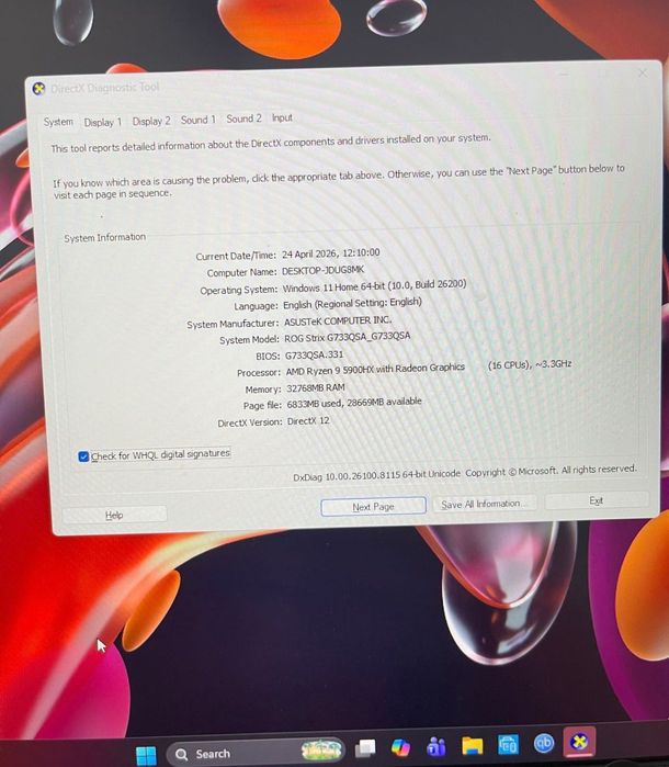 Laptop ASUS - ROG Strix SCAR 17 17.3" Gaming Laptop - AMD Ryzen 9, RTX 3080, 2 TB SSD