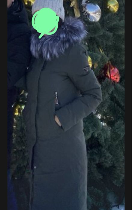 Зимний женский пуховик