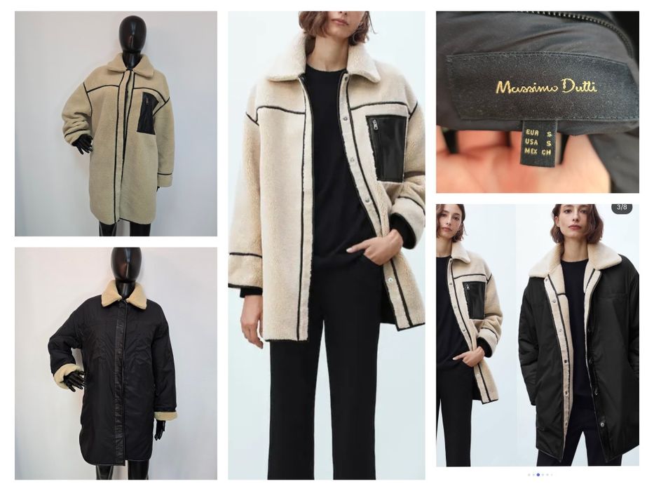 Яке Massimo dutti с две лица