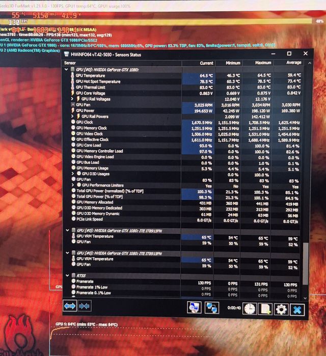 Placa video gaming ASUS ROG GTX 1080 8GB