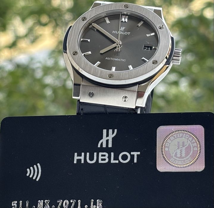 Hublot Classic Fusion Titanium Racing Grey