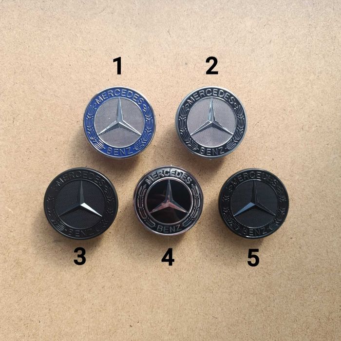 Капачки за джанти Mercedes Мерцедес 75мм