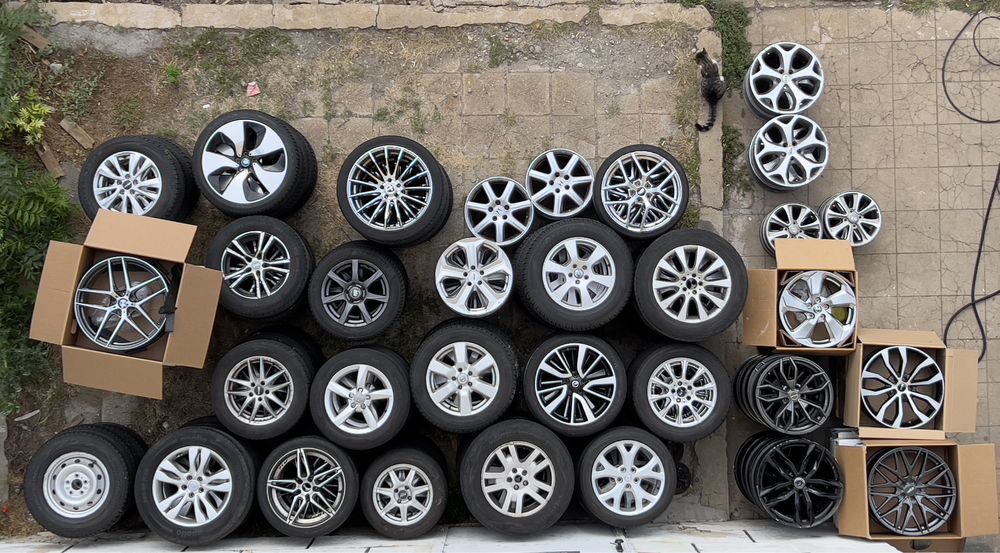 Лети джанти 4х98 4х100 4х108 5х98 5х100 5х105 5х108 5х110 5х112 5х120