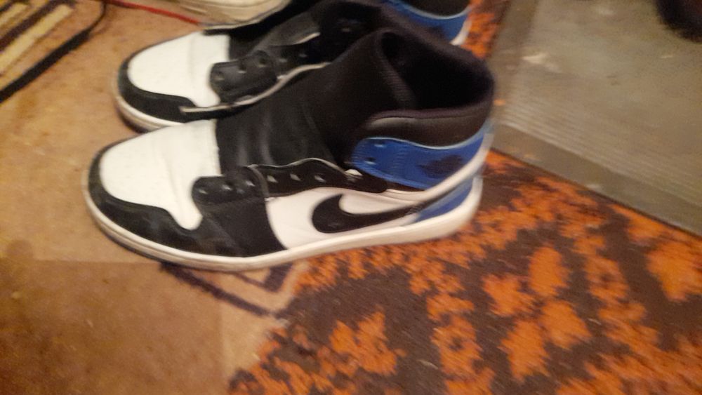 Кроссовки Nike бело-синие