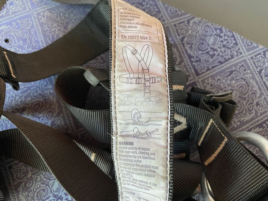 сбруя PETZL ,гръден колан , размер XS-XLL