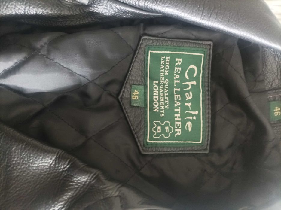 Кожено яке от естествена кожа - Charlie Real Leather