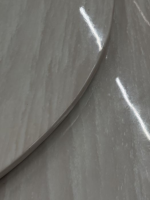 Стол из мрамора и латуни