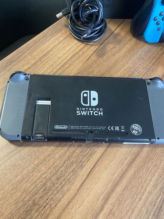 Nintendo Switch 1, 32 GB, Micro SD 128 GB, Black, Foarte bun, Cod produs: 2364