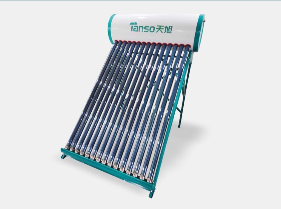 Quyosh suv isitgich oʻrnatish/Солнечный водонагревател установка