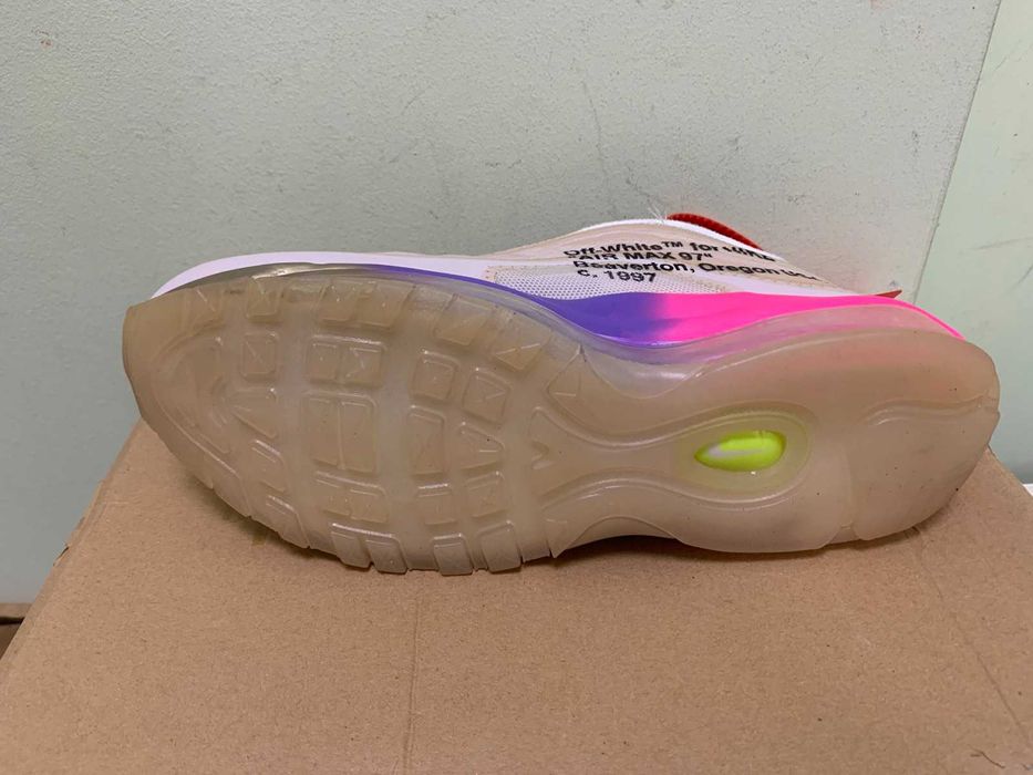 Дамски нови маратонки Nike Air Max 97 off white размер 39