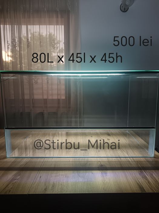 Terariu din sticlă