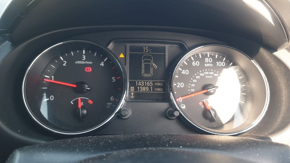 Nissan Qashqai 1.6 dci perfect functional adus pe roti  143165 mile