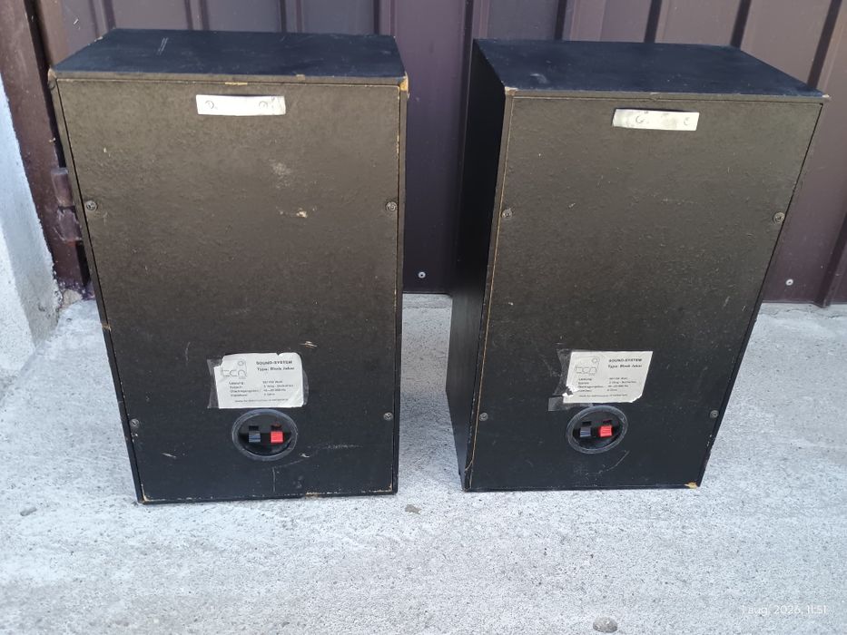 Vând boxe 60w RMS 8 ombi