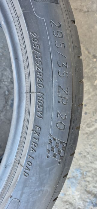 4 anvelope vara Michelin,fata 255/40/20,spate 295/35/20.Pret/buc