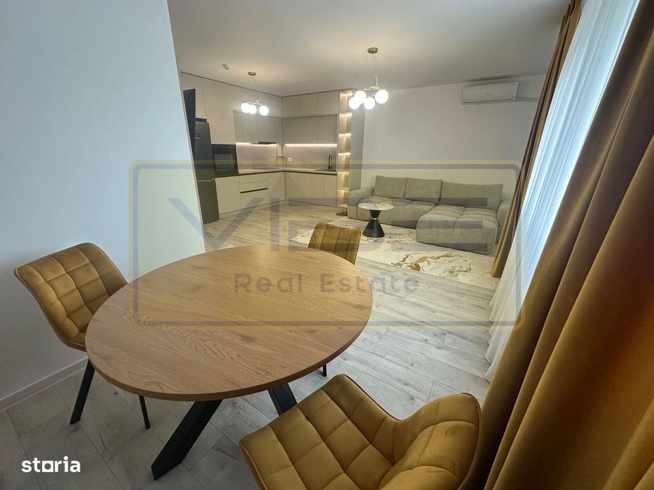 Poitiers Tower -Prima inchiriere - 2 camere + dressing  - mobilat mode