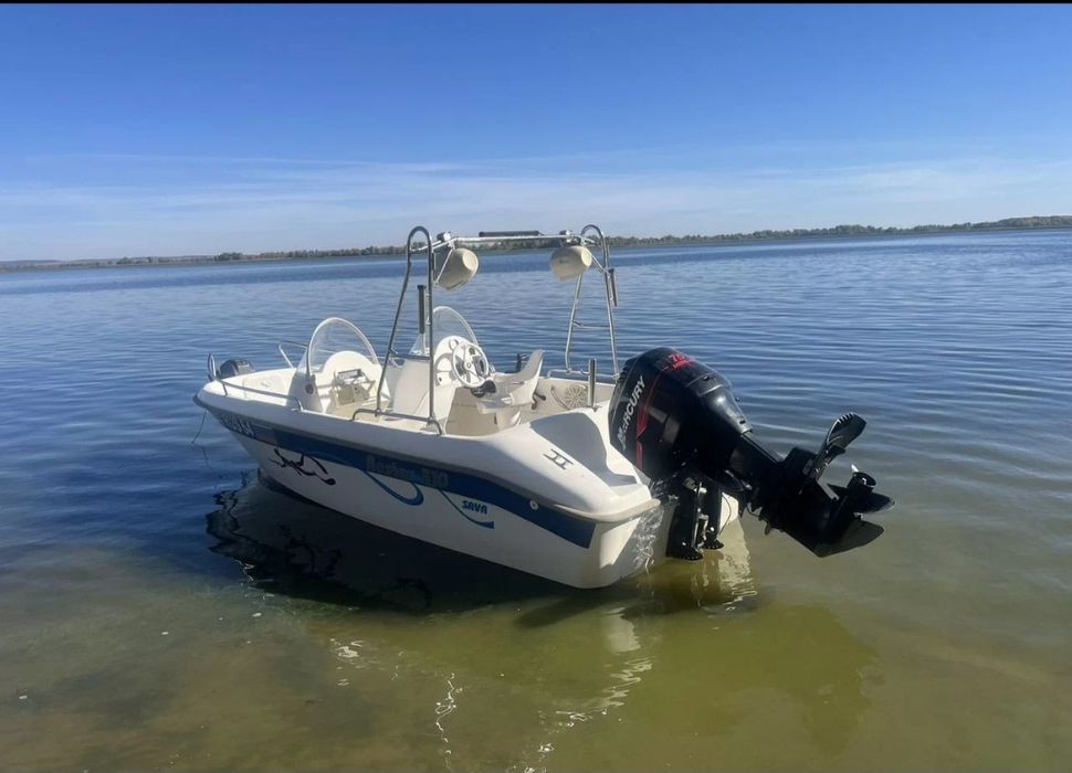 Продаётся Катер Sava 510 с мотором Mercury 75 2 такт