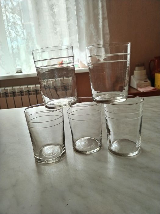 Стаканы стеклянные, 250 мл. 50 шт.
