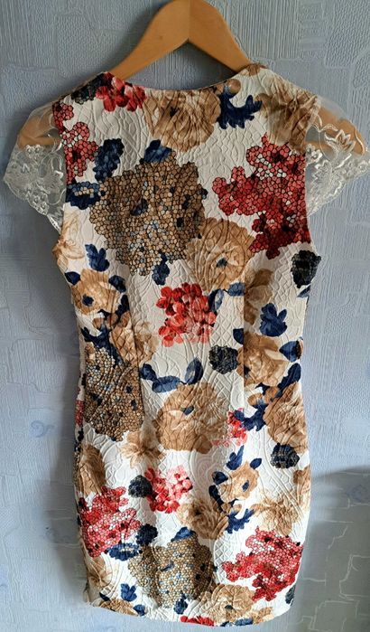 Rochie vara cu flori mărimea 38