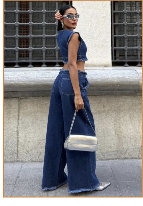 Сет деним две части