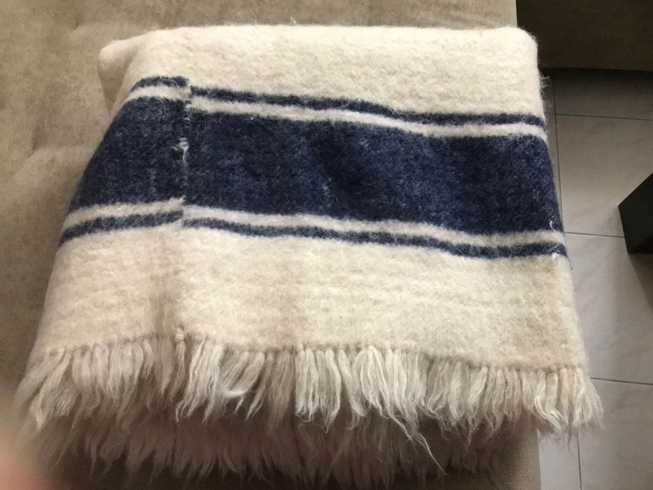 Домашнотъкано валяно одеяло