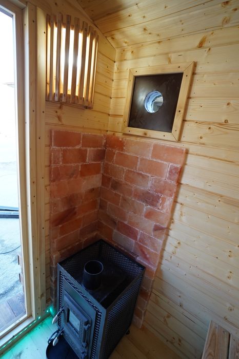 SAUNA EXTERIOARA de diferite modele SPA și esențe tratate