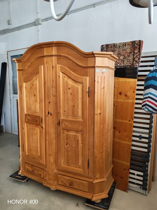 Dulap - Șifonier Lemn Masiv Natur - Rustic - Mobila Germania