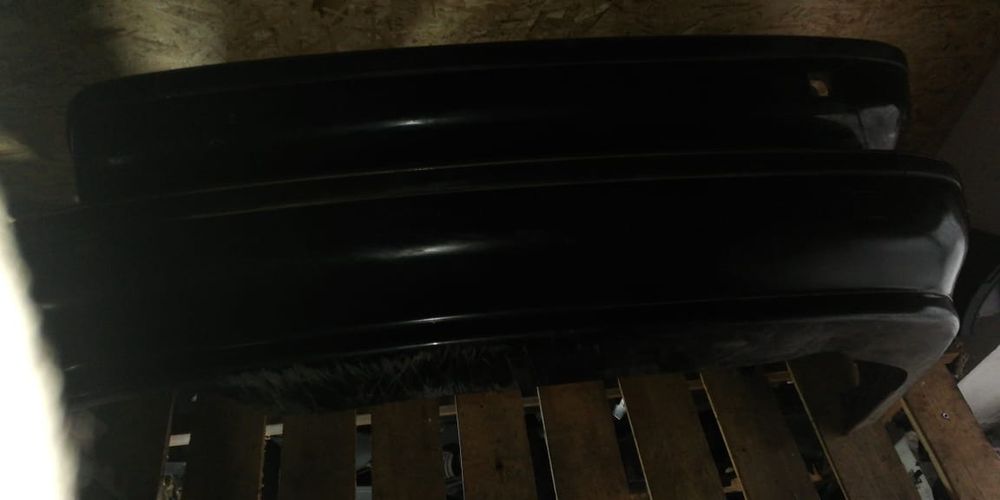 Бампера задние на BMW E39 сидан