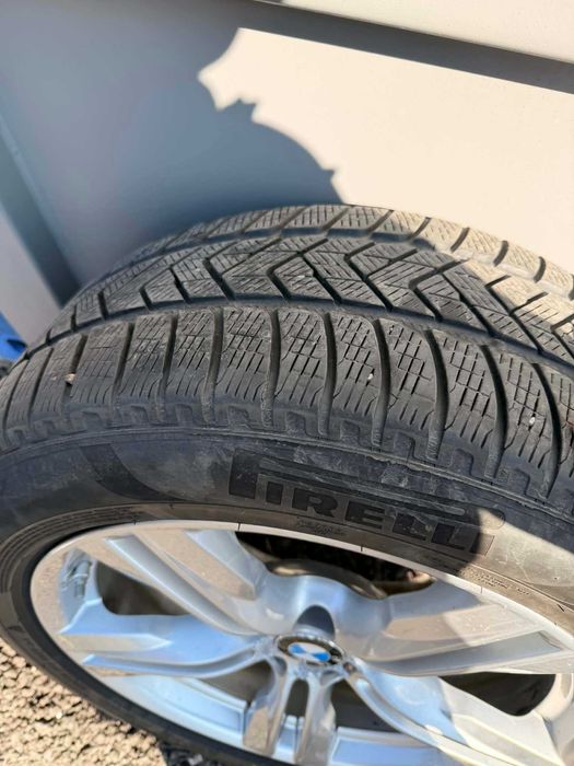 Jante BMW R19 originale X5 X6 F15 F16  E70 E71 F10 F01 F06 cu anvelope de iarna , pe o singura marime