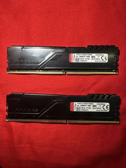 32GB RAM Kingston HyperX Fury (2x16GB) DDR4 2666MHz