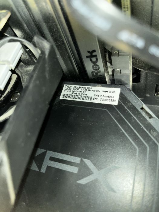 Placa Video RX 580 8GB gts xxx
