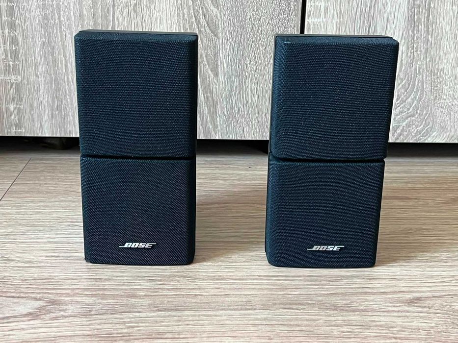 Set 2 sateliti BOSE acoustimass Double Cube, cuburi duble, sunet extraordinar specific BOSE
