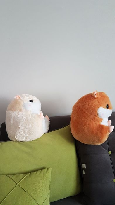 Продается мягкая игрушка хомяк с пледом