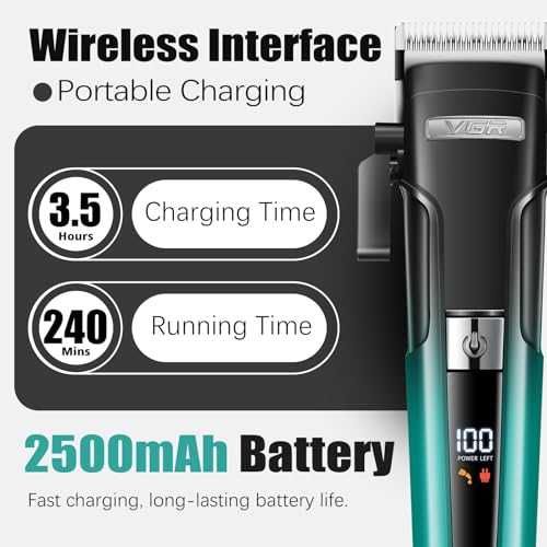 Комплект машинки VGR 694 3 в 1 безжичен USB