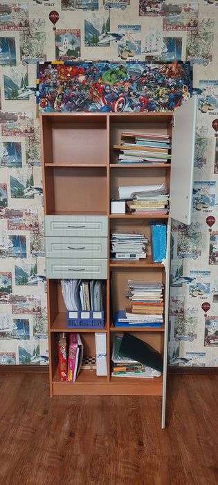 Шкаф длинный для детской