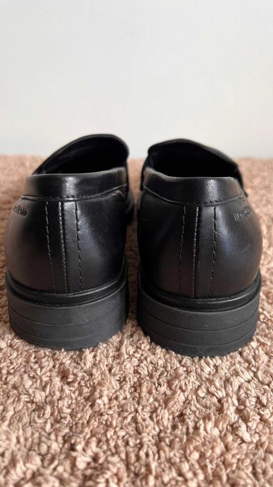 Кожени лоуфъри мокасини обувки Marco O’Polo, размер 39, като нови