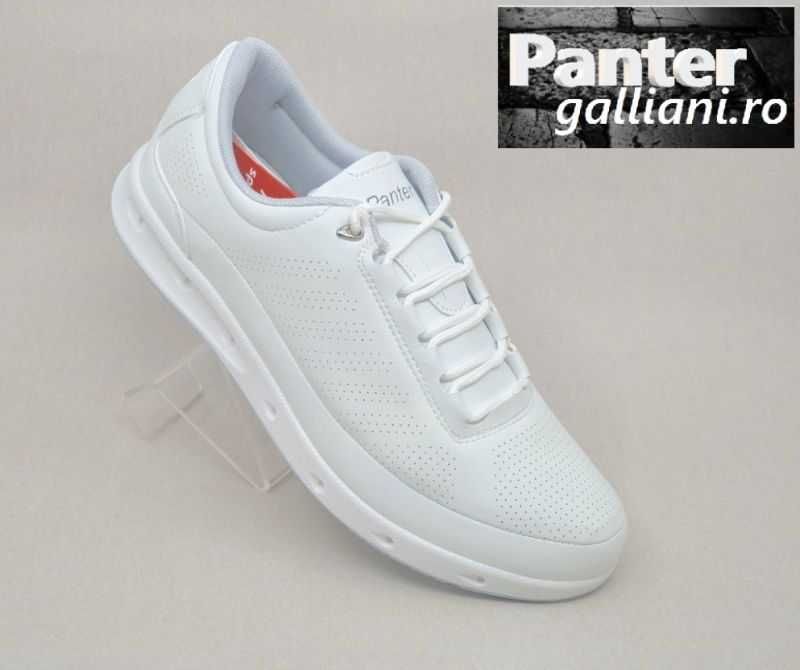 Pantofi sport-casual Panter alb-Barbati-bs panter a69 white