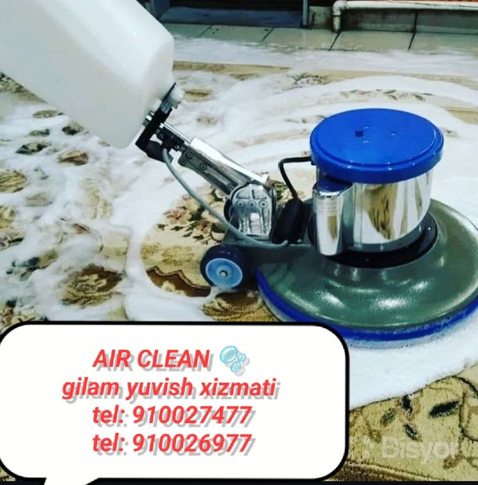 Toshkent gilam va yumshoq mebel yuvish