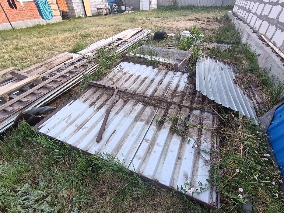 Продам ворота с калиткой