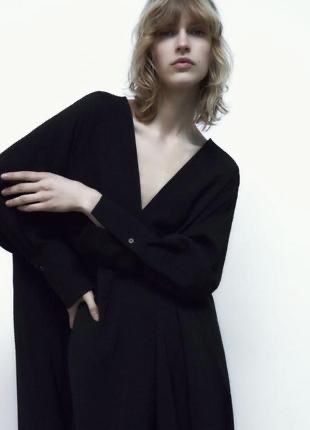 Платье объемное Зара