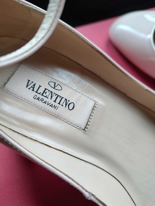 Pantofi Valentino piele, nr.35, nude