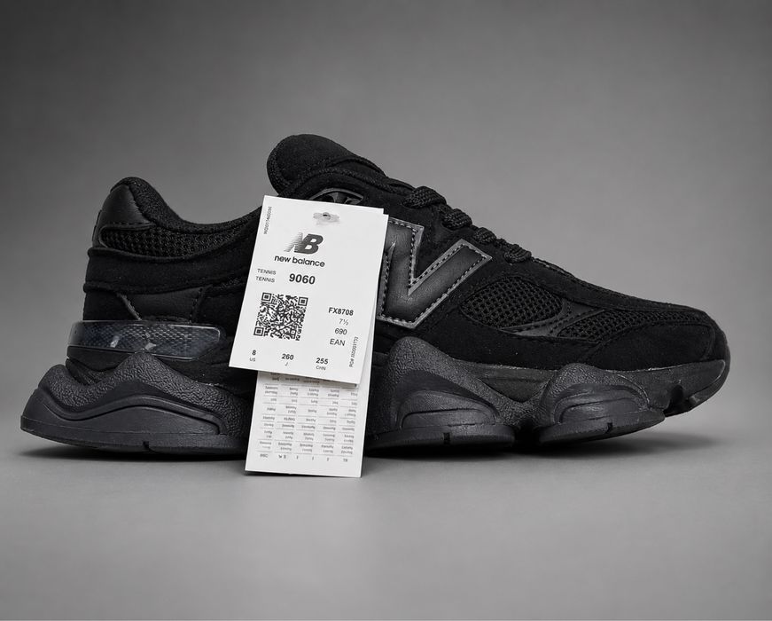 New Balance 9060 - Triple Black/
