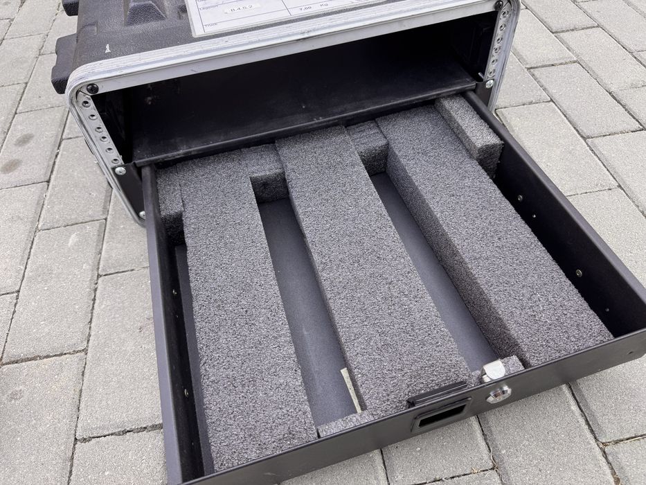 Vand rack flight case 4u