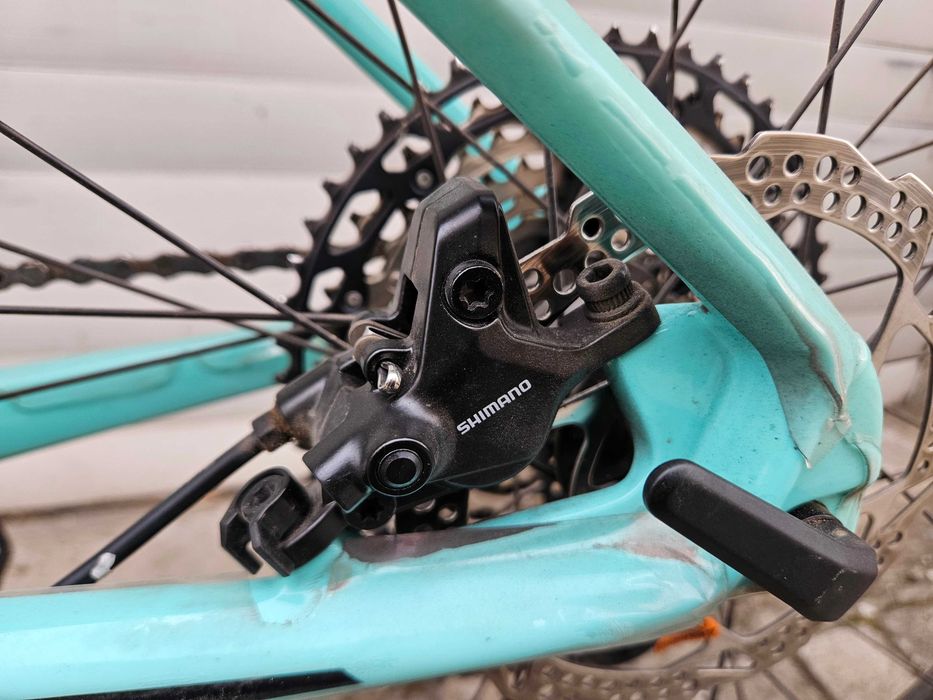 Bianchi Nitron 9.2 carbon. На 200км шосе.