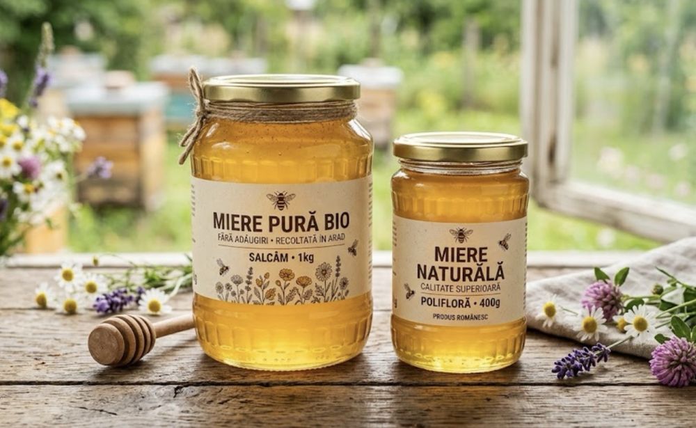 Miere bio 100% naturala
