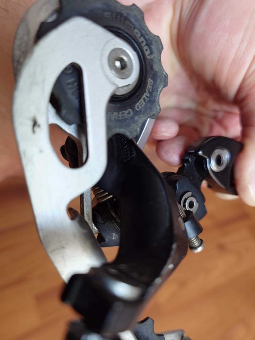 Set schimbator spate Shimano XT RD-M772 9 viteze, pinioane, manete schimbator Shimano SLX SL-M660