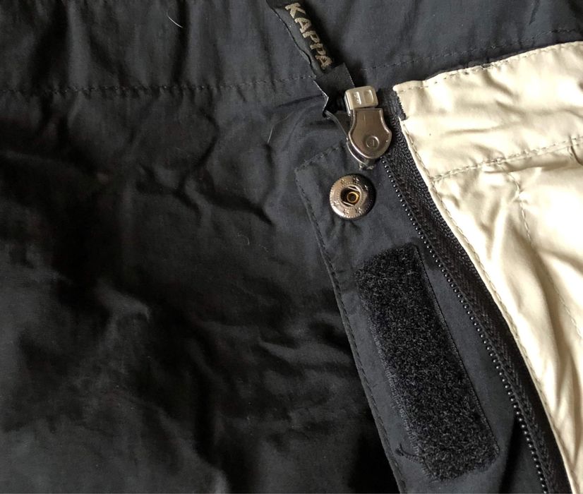 Geaca Puf KAPPA Casual Captusit Gros Negru Barbati | Marime XL